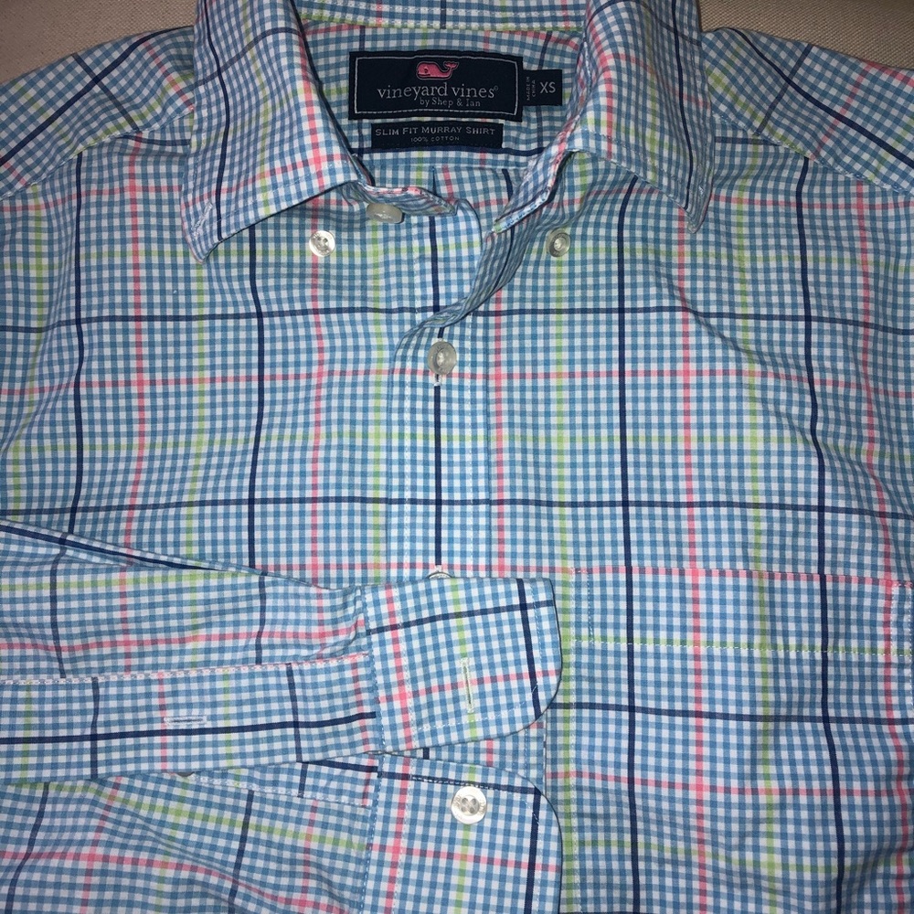 Boys Vineyard Vines Button Down Shirt